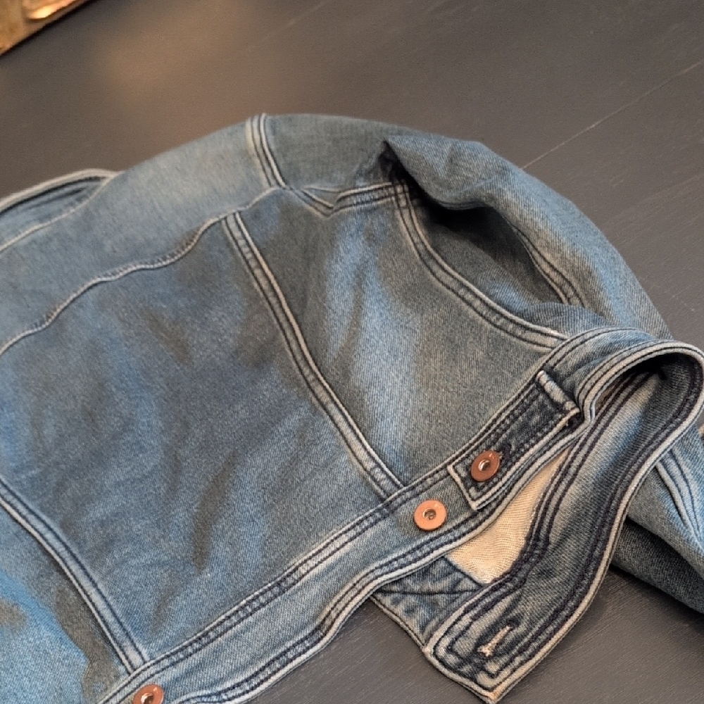 Pilcro and the Letterpress Light Blue Denim Jacket - Picture 11 of 11